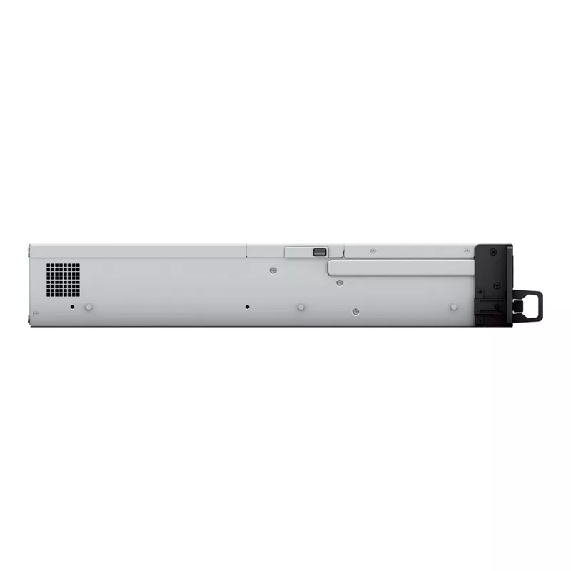 Synology RackStation RS2423+ NAS/saugyklos serveris stelaže (2U) Ryzen Embedded V1780B 8 GB DDR4 0 TB DiskStation Manager juoda, pilka