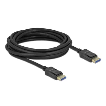 Delock DisplayPort kabelis – DisplayPort (M) į DisplayPort (M) – DisplayPort 2.0 – 2,0 m – palaiko 10K 60 Hz (10 240 x 4320) – juoda (80262)