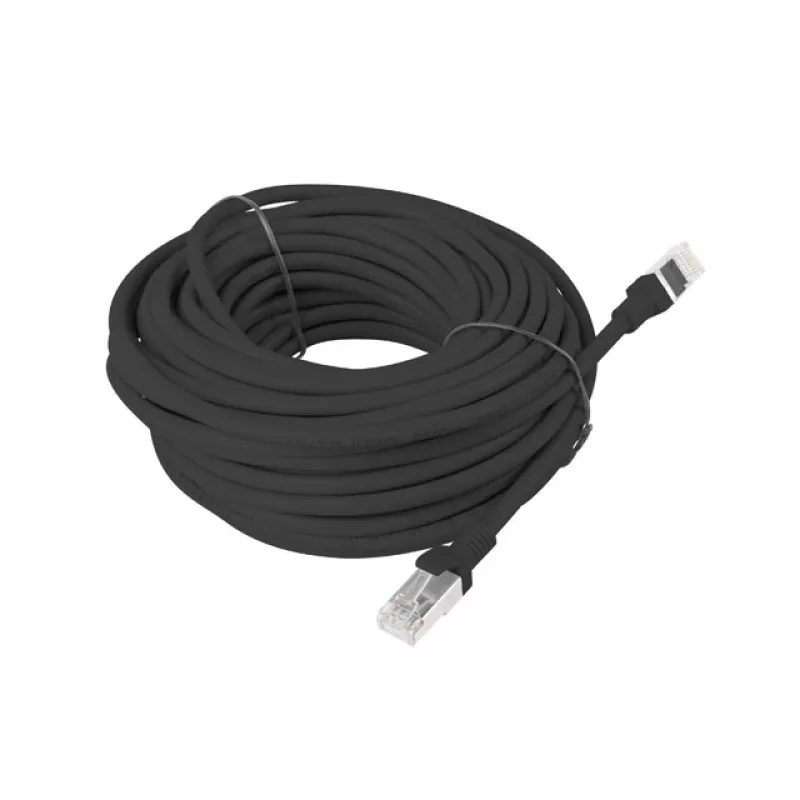 Tinklo kabelis LANBERG Cat5e PCU5-10CC-1500-BK RJ-45 15 m Juodas U/UTP
