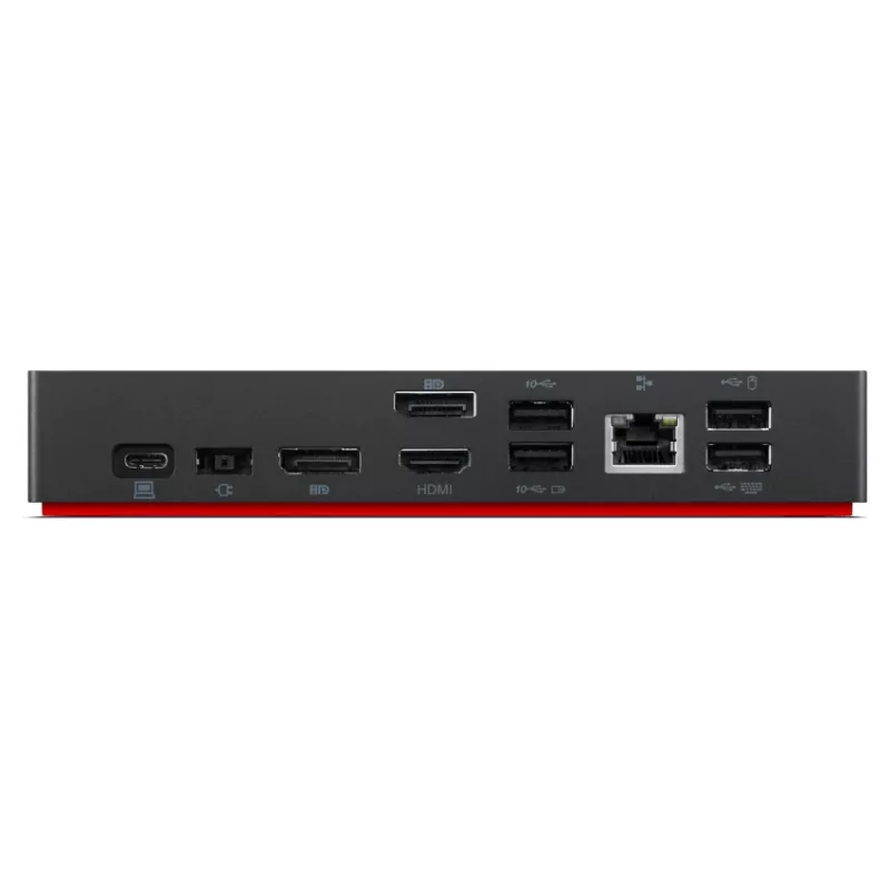 Lenovo ThinkPad Universal USB-C stotelė, USB 3.2 Gen 1 (3.1 Gen 1) Type-C, juoda
