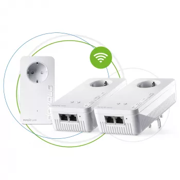 Devolo Magic 2 WiFi next Multiroom Kit, 3 adapteriai, Powerline