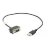 Motorola CBL-58926-05 serijinis kabelis, juodas, USB Type-A į DB-9