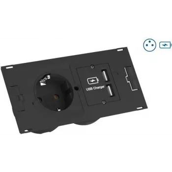 Bachmann DUE rinkinys 1xDUE UTE+USB įkroviklis (929.042)