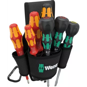 Atsuktuvų rinkinys Wera 9621 8 dalių 240 mm x 70 mm