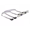 DeLOCK 89083 PCI lizdo laikiklis su 2x DB9 COM prievadais