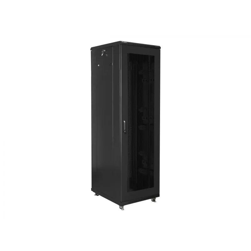 Stovimas serverio stovas LANBERG FF01-6842-23B 42U, 800 mm gylis, 600 mm plotis, 95 kg, IP20, juodas
