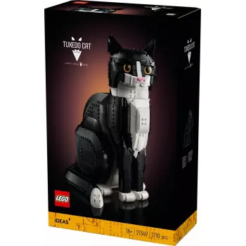 LEGO rinkinys Ideas 21349 Smokingė katė – kolekcinis plytelių modelis, eksponavimui