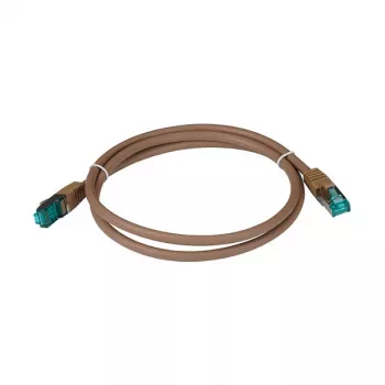 EFB-Elektronik RJ45 Patch laidas Cat.6A S/FTP LSZH rudas 1m (MK6001.1BR)
