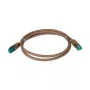 EFB-Elektronik RJ45 Patch laidas Cat.6A S/FTP LSZH rudas 1m (MK6001.1BR)