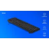 Savio KB-01 klaviatūra Namai/Biuras USB QWERTY JAV anglų Juoda
