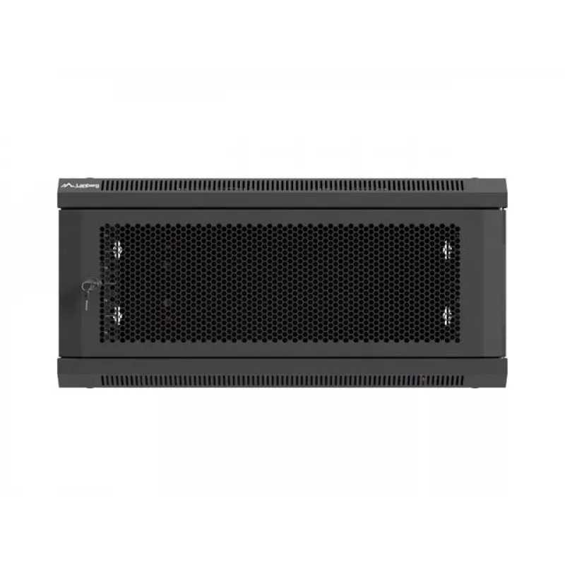 Sieninis 19 colių 4U LANBERG montavimo spintas 600x600 mm, juodas