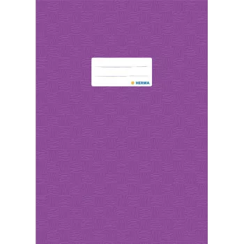A4 užrašų knygelės viršelis HERMA PP violetinis matinis
