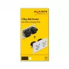 Sieninis kištukinis lizdas DeLOCK 2 jungtys su 4 USB prievadais 2 x 2,8 A