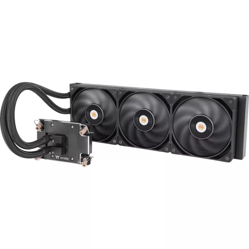 Skysčio aušintuvas CPU THERMALTAKE AW420 su 420 mm radiatoriumi ir RGB ventiliatoriais