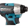 Makita DTD157Z akumuliatorinis veržliaraktis 1/4 colio, 3000 aps./min., 140 N·m, juodas/žalias, 18 V