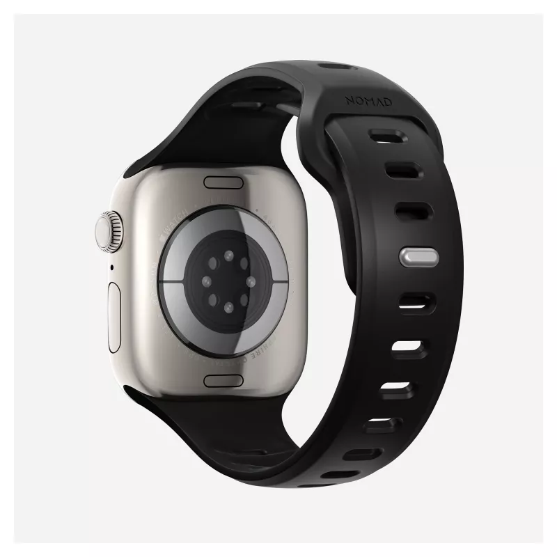 Nomad Tempo Band Black Rubber 20 mm – laikrodžio dirželis juodas
