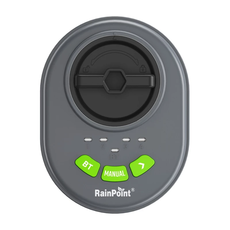 Laistymo valdiklis RainPoint HIC406B – 4 zonų valdymas per Bluetooth programėlę
