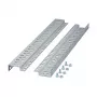 EFB Elektronik rėminės profilio bėgių rinkinys - 12U - 48,3 cm (19 colių)