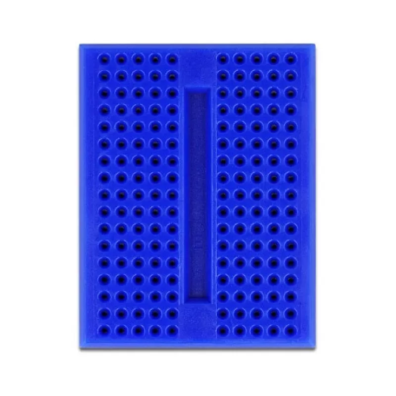 Breadboard DELOCK 18322, plastikinė prototipų plokštė, mėlyna, 36×46×10 mm