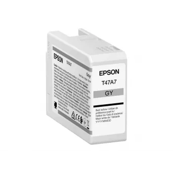 Originalus Epson UltraChrome Pro 10 kasetė T47A7 pilka spalva