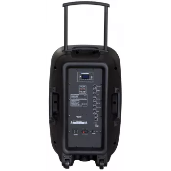 Blaupunkt PA12 nešiojamas garsiakalbis 650 W Stereo juodos spalvos