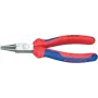 Knipex apvaliosios nosies replės, l.160 mm, poliruota galvutė, daugiakomponentės rankenos