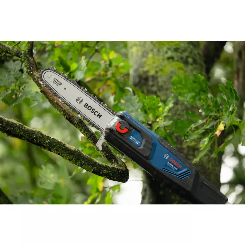 Bosch GKE 18V-25 TP belaidis genėjimo pjūklas su teleskopine rankena, pjovimo ilgis 25 cm, 18 V (06008D6000)