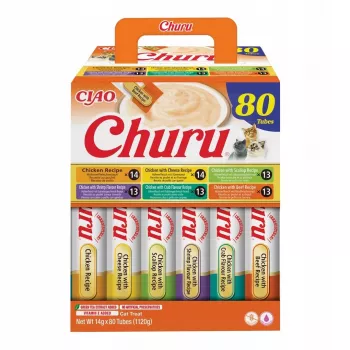 INABA Churu Chicken mix – skanėstai katėms – 80x14g
