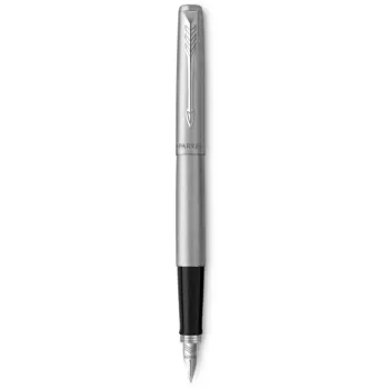 Parker JOTTER rašiklis su plunksna juodas nerūdijantis plienas