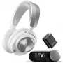 Ausinės STEELSERIES 61524 laidinės uždengiančios ausis baltos galvos juostos
