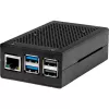 Joy-IT RB-AlucaseP5-01B korpusas Raspberry Pi aliumininis juodas (RB-AlucaseP5-01B)
