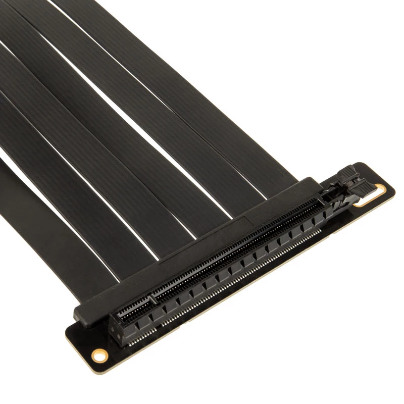 Kolink PCI Express 5.0 x16 į x16 Riser-Cable, 90 laipsnių, juoda – 30 cm
