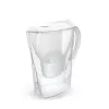 Vandens filtro ąsotis BRITA Marella su Maxtra Pro kasetėmis, 2,4 L, baltas, ergonomiška rankena