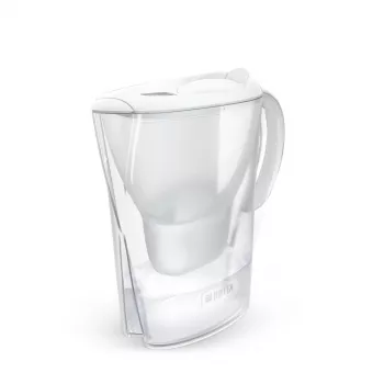 Vandens filtro ąsotis BRITA Marella su Maxtra Pro kasetėmis, 2,4 L, baltas, ergonomiška rankena