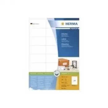 HERMA SuperPrint – Etiketės – Baltos – 37 x 70 mm – 200 vnt.