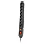 LESTAR LXARM 810 G-A K.:CZ 1,5M 19PDU juodas 8 lizdai 230 V 1,5 m