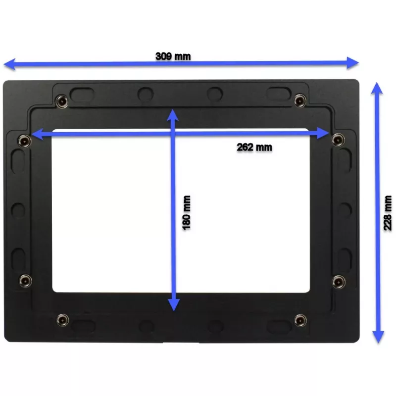 Rėmelis ALLNET planšetei ALLTCover10NWv1 — baltas, 309 × 228 mm, 280 g