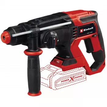 Power X-Change akumuliatorinis sraigtinis plaktukas TE-HD 18/20 Li - Solo, 18V (juoda/raudona, be akumuliatoriaus ir įkroviklio, su nešiojimo dėklu)