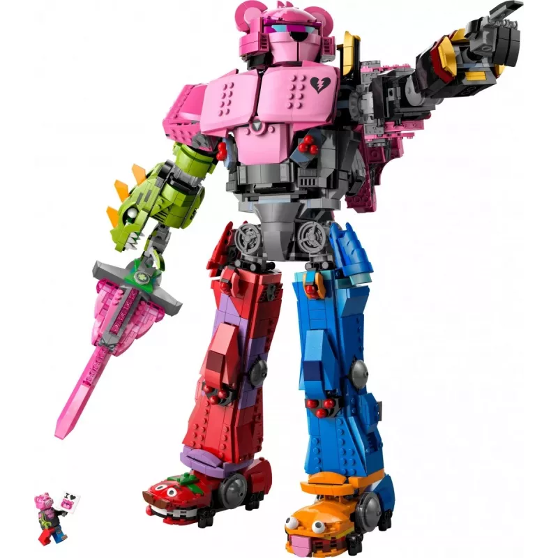 LEGO statybinis rinkinys Team Leader Mechs 77078 — Fortnite, 2503 detalės, 1 minifigūrėlė, 450 mm mecho aukštis