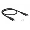 Delock 42614 – Išorinis dėklas M.2 NVMe SSD, USB 3.1 Gen 2, juodas