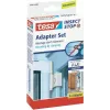 tesa Comfort vabzdžių tinklelio adapteris aliuminio rėmui, baltas, 55193-00