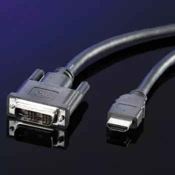 ROLINE Laidas DVI (18+1) ST - HDMI ST 3,0m (11.04.5532)