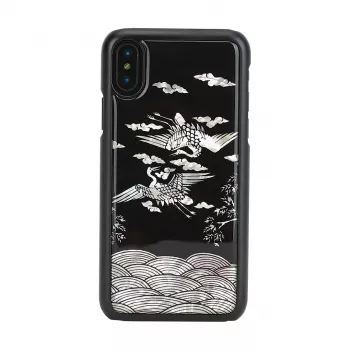 iKins apsauginis dėklas iPhone XS / XS Max — Crane Black
