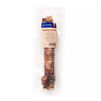 Natūralus kramtomasis skanėstas šunims PETMEX Beef trachea 30 cm, 75 g