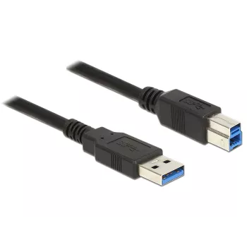 USB laidas DeLOCK 85068 USB 3.2 Gen 1 2m USB A USB B juodas