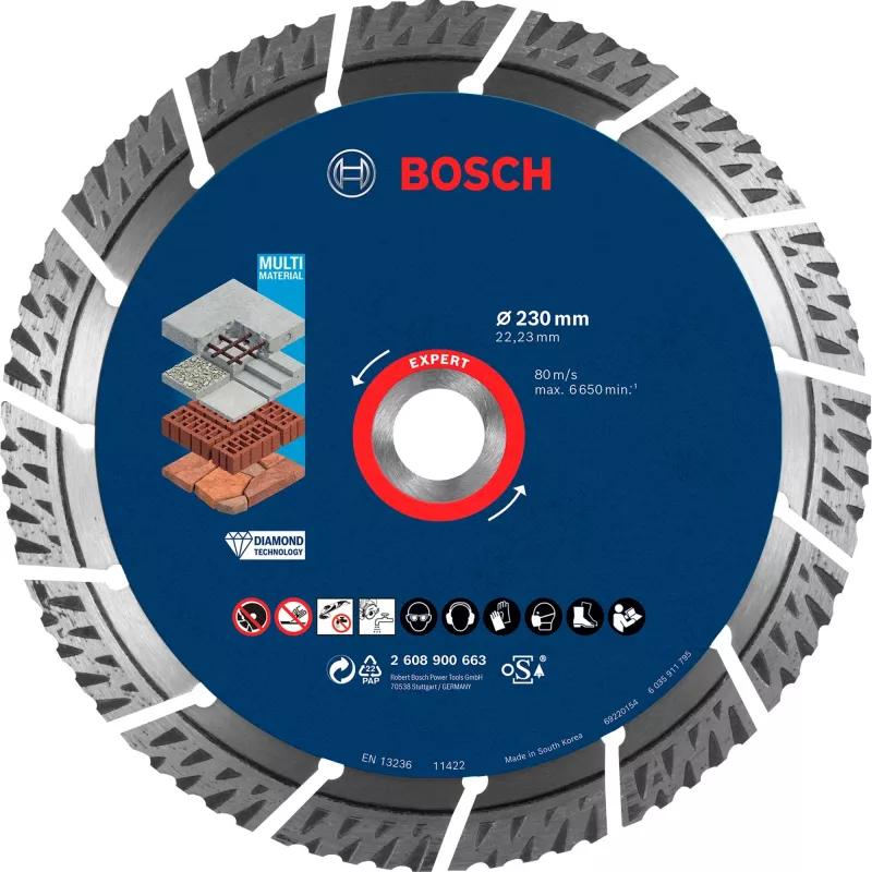 Bosch 2608900663 pjūklo diskas 23 cm 1 vnt