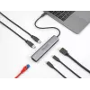 DeLOCK USB Type-C dokavimo stotelė 8K HDMI USB 10 Gbps 2.5 Gigabit LAN PD 100W