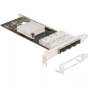 Delock PCI Express x4 kortelė su 4 SFP lizdais Gigabit LAN i350 (88342)