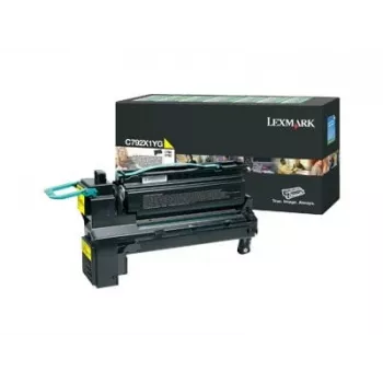Toneriai Lexmark C792X1YG geltona 30000 puslapių