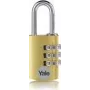 YALE YE3CB/38/131/1/GO Kombinuotas spynos 38 mm Auksinė